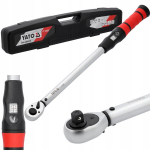 Yato dinamometrinis raktas 1/2" 50-330 Nm su skaitikliu