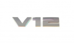 BMW G11 G12 V12 emblema su užra&scaron;u Decal Badge Genuine 51148072626