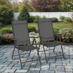 Sodų kėdės, SONGMICS GCB29BK, 70 x 56 x 107 cm, Juoda, Aiam&ouml;&ouml;bel, SONGMICS GCB29BK, 70 x 56 x 107 cm, Must