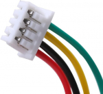 Zouxo Mini Micro 1.25mm Jst T-1 4 kontaktų jungtis su laidu x 10 rinkinių