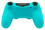 Qubick Ps4 Uefa Euro 2020 - valdiklio apvalkalas (himmelblau, silikonas, neslystantis, apsauginis)