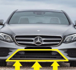 Mercedes-Benz E 220 d E 300 d Afdeking Bumper Originalus A2138856900