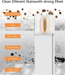 Langų valymo robotas, i&scaron;manus langų valymas su dvigubu vandens pur&scaron;kimu, valymo planavimas, 6000 Pa, kra&scaron;tų aptikimo technologija vidaus ir lauko langams, su 150 ml talpa