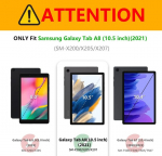 Succtopy dėklas, skirtas galaxy tab a8 10.5 colių 2021 folio flip pu odinis apsauginis dėklas samsung galaxy tab a8 2021, dėklas su ra&scaron;iklio laikikliu, stovas, piniginės dėklas, plan&scaron;etinio kompiuterio dėklas galaxy tab a8 sm-x200/x205/x207, &scaron;viesiai ...