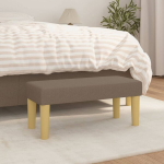 suoliukas，Suolas, taupe spalvos, 70x30x30cm, audinys CFE3799675