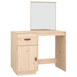 Kosmetinis staliukas，Makiažo stalas, 95x50x134cm, pu&scaron;ies medienos masyvas CFE7541754