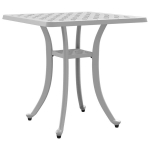 Sodo staliukas, baltos spalvos, 53x53x53cm, lietas aliuminis CFE2214442