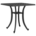 Sodo staliukas, juodos spalvos, 53x53x53cm, lietas aliuminis CFE3511377