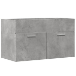 Spintelė praustuvui, betono pilkos spalvos, 80x38,5x46cm, MDP CFE326191