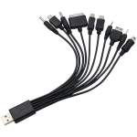1 vnt. 10 in 1 daugiafunkcinis įkroviklis Usb kabeliai