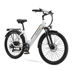 Elektrinis dviratis Pure Unicron U2 27,5", baltas