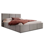 Lova Fortessa + Sapnas 2 XL|140x200|Pilka #22|Veliūras