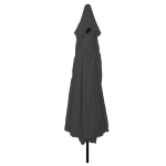 Sodo skėtis &oslash;395x245 cm Antracito CFE25920