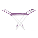 Giostyle Skalbinių džiovyklė Love, 180x56x96 cm, balta/violetinė