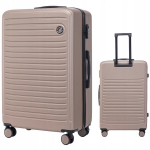 Didelis lagaminas WINGS COOT 28" &ndash; ABS kietas čemodanas ar 4 ratukais, 97L talpa, kodinė spyna kelionėms