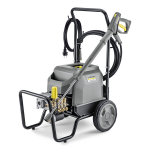 KARCHER HD 7/11-4 M Classic 1.367-901.0 auk&scaron;to slėgio plovykla profesionaliam valymui 110 bar didelis na&scaron;umas tvirta konstrukcija