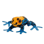 Varlė lapė geltona 10cm - Beppe
