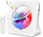 CD grotuvas su Bluetooth ir garsiakalbiais, FM radijas, USB, laikmatis