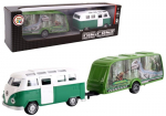 Metalo automobilis su kemperiu "dinozaurai" Pro Kids