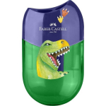 Dvigubas ovalus galąstuvas Dinozauras - Faber Castell