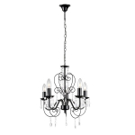 Pakabinamas Lubų &Scaron;viestuvas Toolight Ebt010-5Cp Black 45X120X45Cm