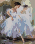 Tapyba pagal skaičius Winder Arts Balerina, 40x50cm