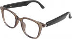 Bluetooth akiniai su stereo garsu, rudi
