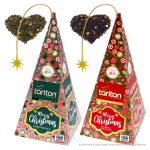 Ceilono kalėdinė arbata, Žalia ir Raudona piramidė &bdquo;Merry Mingle&ldquo; ir &bdquo;Breakfast Marmalade&ldquo;, Tarlton, 2x40g