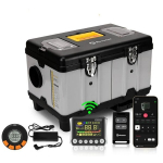 8 kW dyzelinis &scaron;ildytuvas Sunster TB10pro, 12/24V, 220V su Wifi, Bluetooth ir CO signalizacija