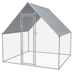 Lauko narvas vi&scaron;čiukams, cinkuotas plienas, 2x2x2 m