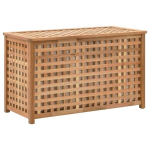 Skalbinių dėžė, 77.5x37.5x46.5 cm, rie&scaron;utmedžio medienos masyvas