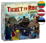 Stalo žaidimas Ticket to Ride Europe, LT, LV, EE
