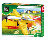 Konstruktorius Blocki MyFarm Lėktuvas laukams purk&scaron;ti, KB0312, 146vnt.