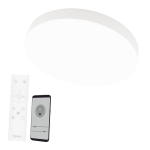 Tope Lighting baltas LED &scaron;viestuvas Boston 2x36W