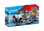 PLAYMOBIL 70572 Policininkas motociklu ir vagis, Meno veiksmas, Policininkai, Nuo 4 metų