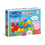 Mink&scaron;tų kaladėlių rinkinys Peppa Pig, spalvotas