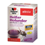 Maisto papildas Doppelherz Aktiv Heisse Holunder (Hot Elderberry), 10x15 g