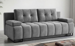 Sofa lova Fanatsy Velvet 327, pilka