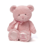GUND Mano pirmasis pliu&scaron;inis me&scaron;kutis, rožinis, 25 cm