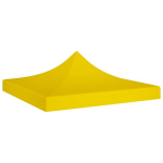 Proginės palapinės stogas, geltonos spalvos, 2x2m, 270 g/m&sup2;