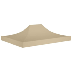 Proginės palapinės stogas, smėlio spalvos, 4,5x3m, 270 g/m&sup2;