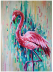 Tapybos pagal skaičius rinkinys Nassau, Flamingas (Flamingo), 21x29,7 cm