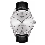 Vyri&scaron;kas Tissot laikrodis su odine apyranke