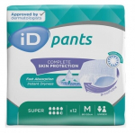 Sauskelnės suaugusiems iD Pants M 12vnt
