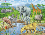 Dėlionė Afrikos savana, 65 detalės