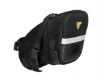Dviratininko krep&scaron;ys - TOPEAK - Aero Wedge Pack Medium - Juodas - 1,31 L - Saugumo žibinto tvirtinimas