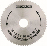 Proxxon karbido diskas 50/10mm, 80 dantų