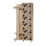 Prie&scaron;kambario komplektas Kalune Design 869(IV), rudas/ąžuolo spalvos