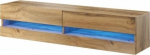 TV staliukas Cama Meble Vigo, 180x30x40 cm, rudas