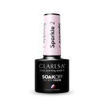 Ilgalaikis hibridinis nagų lakas Claresa Sparkle 2, 5 g